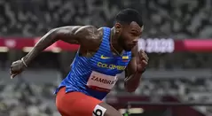 Anthony Zambrano, descalificado en los 400 metros del mundial de atletismo