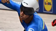 Kevin Quintero, oro en los mundiales de ciclismo en la prueba del keirin
