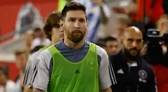 Lionel Messi suplente en el Inter Miami