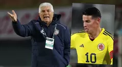 Comesaña y sus cuestionamientos a la figura de James en la Selección Colombia
