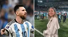 Lionel Messi y Sofi Martínez