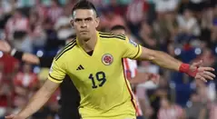 Rafael Santos Borré - Paraguay vs Colombia