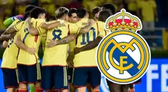 Selección Colombia y el Real Madrid