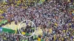 Incidentes en el estadio Maracaná previo a Brasil vs. Argentina