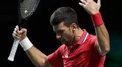 Djokovic con Serbia en semifinales de Copa Davis