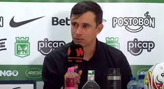 John Jairo Bodmer, técnico de Atlético Nacional
