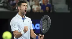 Djokovic en el Abierto de Australia 2024