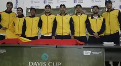 Colombia recibió el Pabellón Nacional por parte del Ministerio del Deporte para iniciar los encuentros de la Copa Davis que enfrentarán a la selección Colombiana de tenis con su similar de Luxemburgo. 