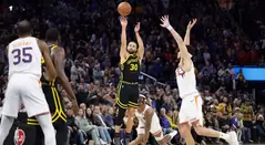 Video: Curry y su triple ganador ante Phoenix que sorprende al mundo