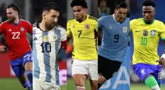 Copa América: calendario de las selecciones de CONMEBOL en fecha FIFA