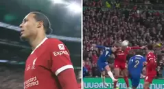 Liverpool vs Chelsea, polémica por gol