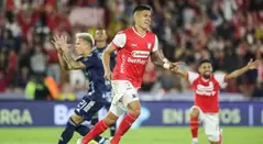 Santa Fe bailó al Junior en Bogotá: goleada cardenal en Liga Betplay