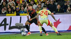 Colombia vs España en partido amistoso