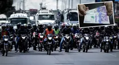 Impuesto para motos en Bogotá