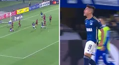 Gol de Daniel Ruiz en Millonarios vs Flamengo
