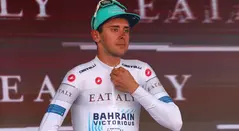 Antonio Tiberi en el Giro de Italia 2024