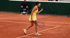 Camila Osorio en el Roland Garros