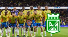 Selección Colombia con Nacional