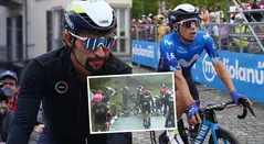 Fernando Gaviria y Einer Rubio - Giro de Italia