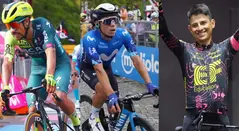 Giro de Italia 2024, colombianos en la general etapa 9