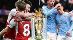 ¿Manchester City o Arsenal? La Premier League tuvo que hacer dos trofeos 'por si las moscas'