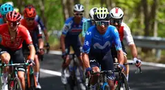 Nairo Quintana en la octava etapa del Giro de Italia