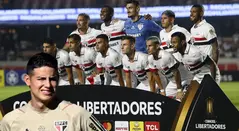 Sao Paulo la pasa de maravilla sin James: clasificó a octavos de Libertadores anticipadamente