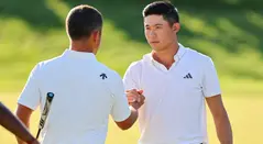 Morikawa y Schauffele lideran el PGA Championship tras la tercera ronda