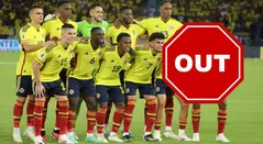 Selección Colombia: Dos 'indiscutidos' que se quedarían por fuera de la Copa América