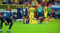 Jugador del Pereira le pegó un puño a un recogebolas [VIDEO] 