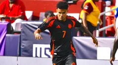 Luis Díaz con la selección Colombia