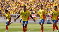 Colombia goleó a Bolivia en amistoso