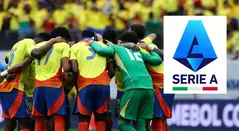 Futbolista colombiano jugará en la Serie A de Italia 2025-2026