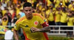 James Rodríguez en Copa América