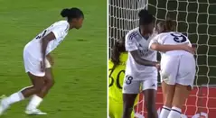 Linda Caicedo con el Real Madrid