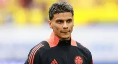 Richard Ríos con la selección Colombia