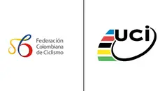 Logos Fedeciclismo y UCI