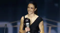 Aitana Bonmatí, ganadora del The Best