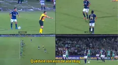 Se enredó todo: Audios del VAR confirmaron polémica en gol de Falcao