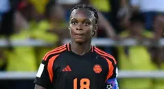 Linda Caicedo con la selección Colombia