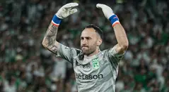 David Ospina, campeón con Atlético Nacional