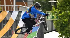 Queen Saray Villegas, ciclista colombiana