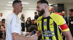 Benzema venció a Cristiano Ronaldo 