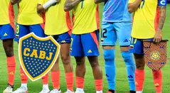 Futbolistas de la Selección Colombia