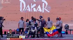 El colombiano Francisco Álvarez completó el Rally Dakar 2025
