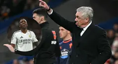 Carlo Ancelotti habla sobre la salida de Vinícius Junior del Real Madrid