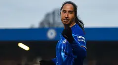 Mayra Ramírez con el Chelsea