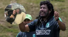 Despedida de René Higuita para Efraín Juárez