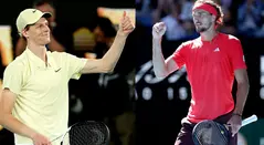 Zverev y Sinner son finalistas del Australian Open