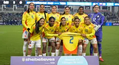 Selección Colombia en la SheBelieves Cup 2025